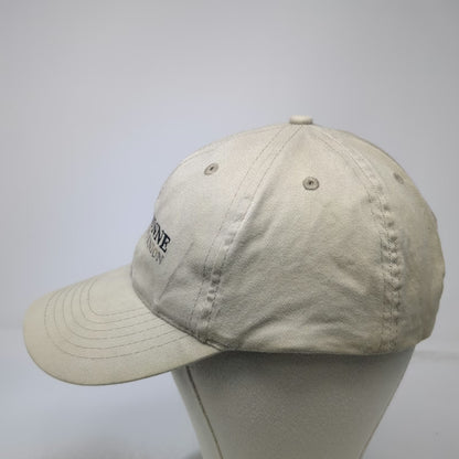 AMC Baseball Cap Beige One Size Argonne Credit Union Embroidered Slideback hat