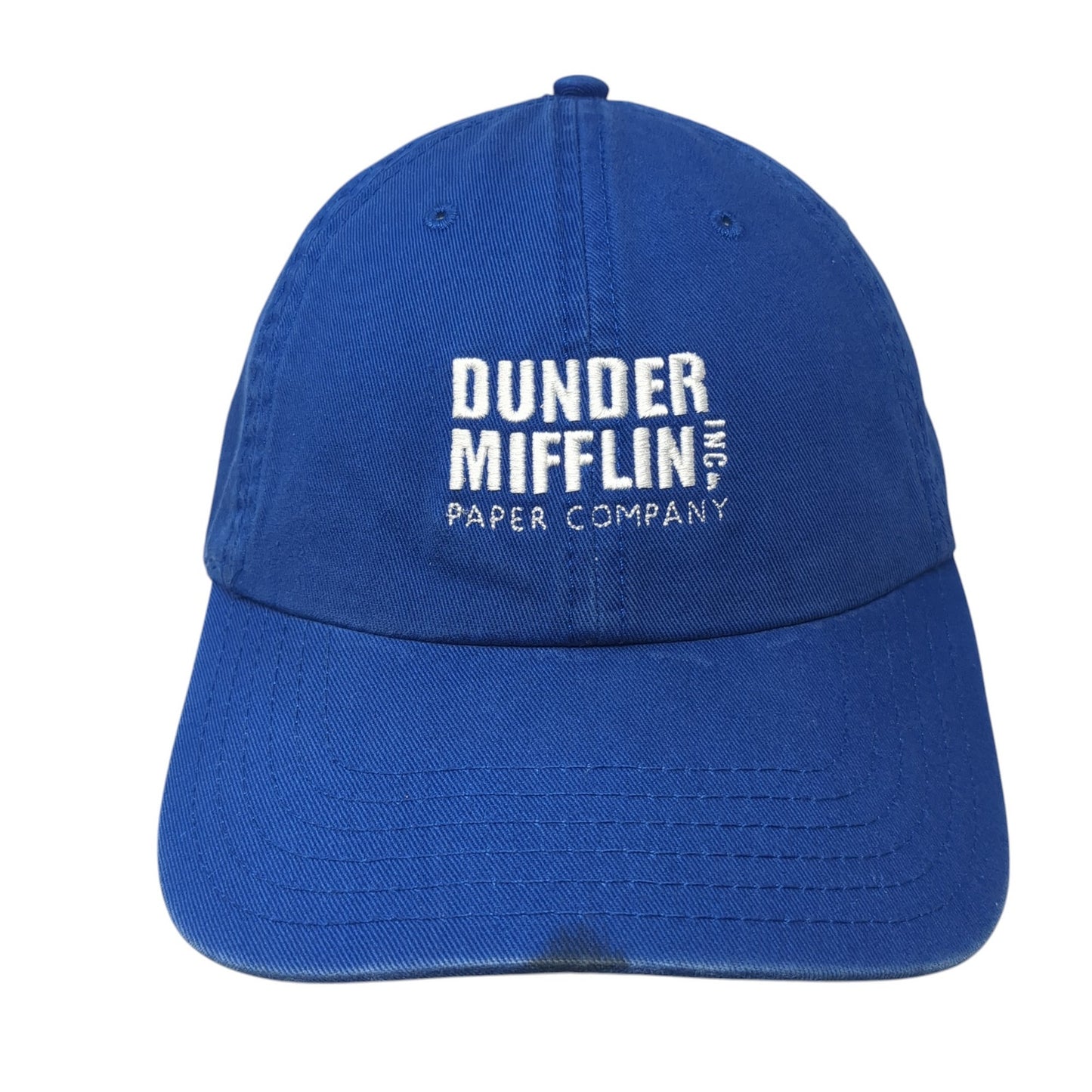 Dunder Mifflin Paper Company Slideback Hat Blue One Size The Office