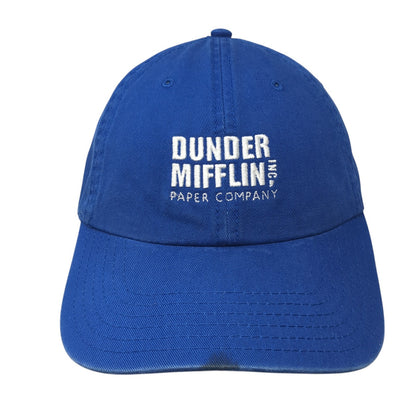 Dunder Mifflin Paper Company Slideback Hat Blue One Size The Office