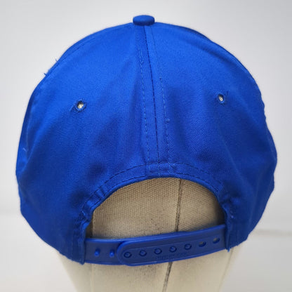 Nissun Cap Snapback Hat Blue One Size U.S. Air Force Retired Patch Military Logo