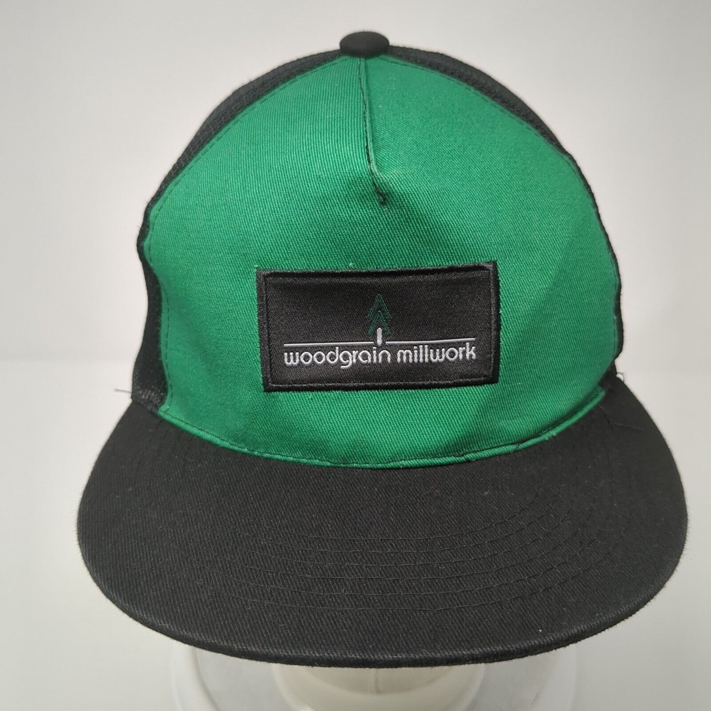 Woodgrain Millwork Snapback Mesh Back Trucker Hat Multi One Size Patch