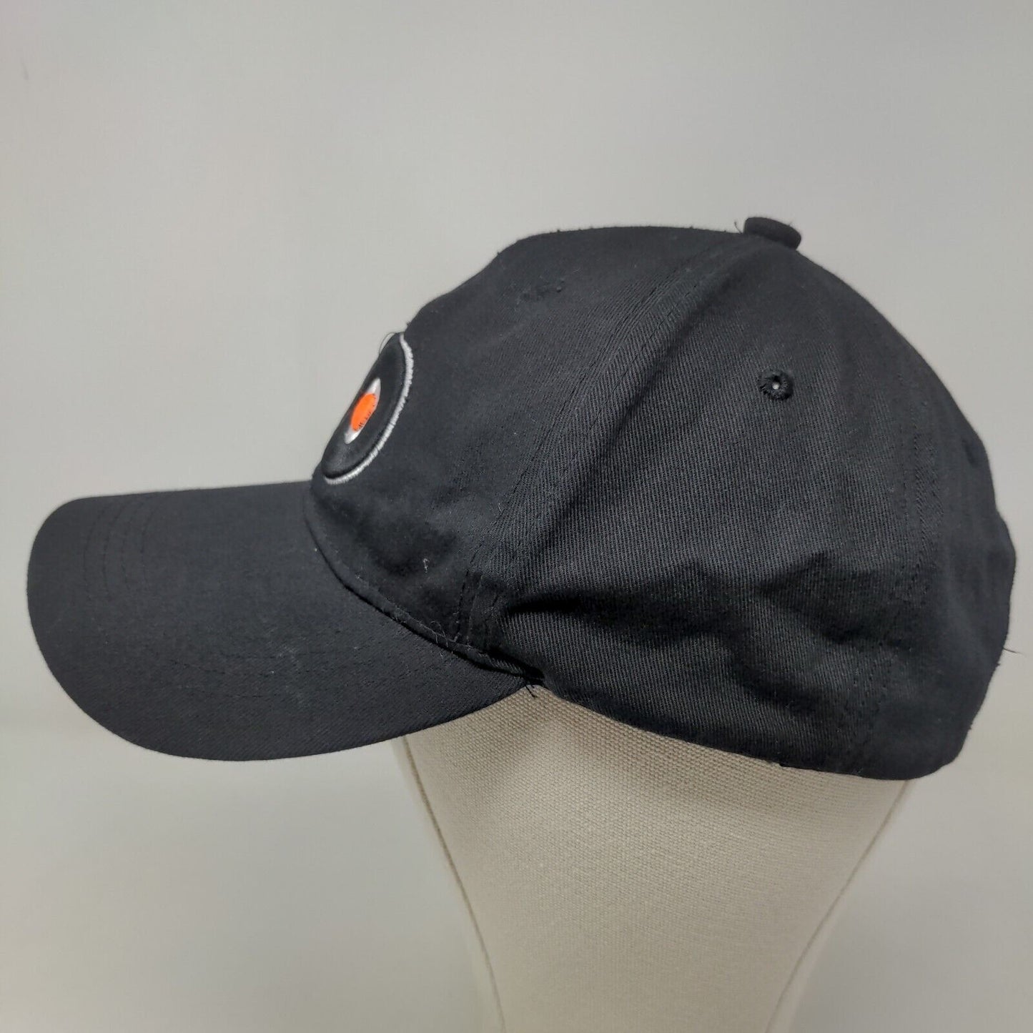 NHL Men's Slideback Hat Black Adjustable Embroidered Philadelphia Flyers Logo