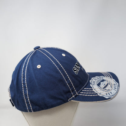San Antonio Texas The Alamo Est. 1836 Blue OS Adjustable Embroidered 6 Panel