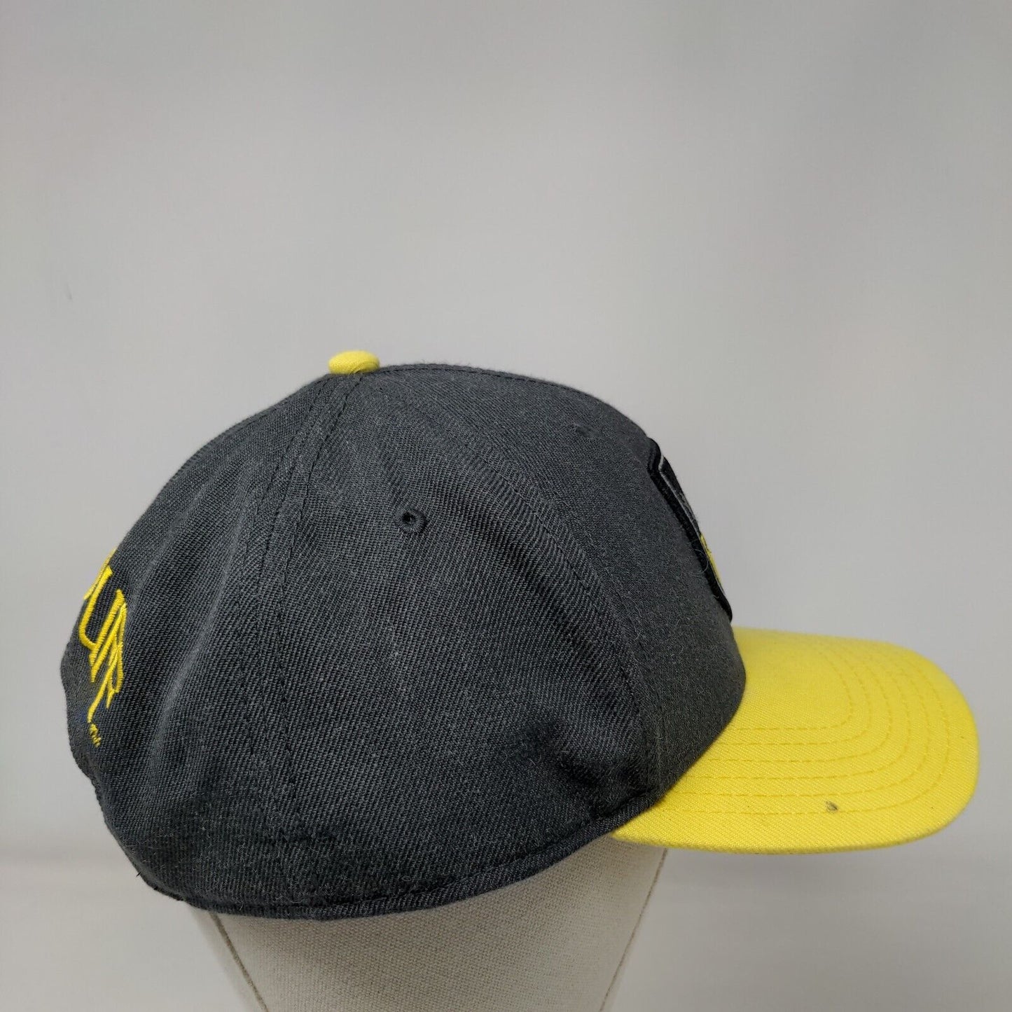 Harry Potter Hufflepuff Snapback Hat Multi OSFM Embroidered Colorblock