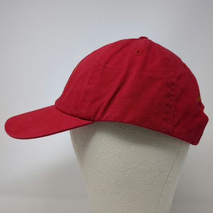 Baseball Cap Red One Size Great Seal US Eagle White House Association Hat Gold