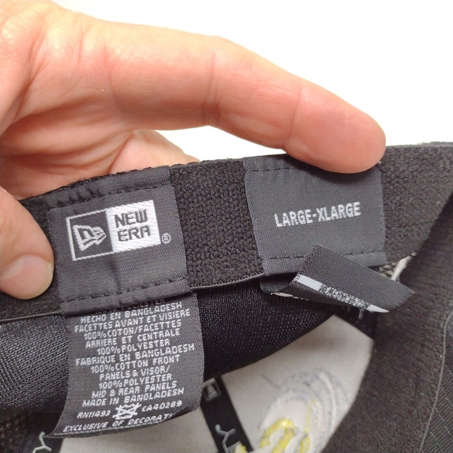 SLBS Fitted Mesh Back Hat Multi L-XL Embroidered New Era 39Thirty
