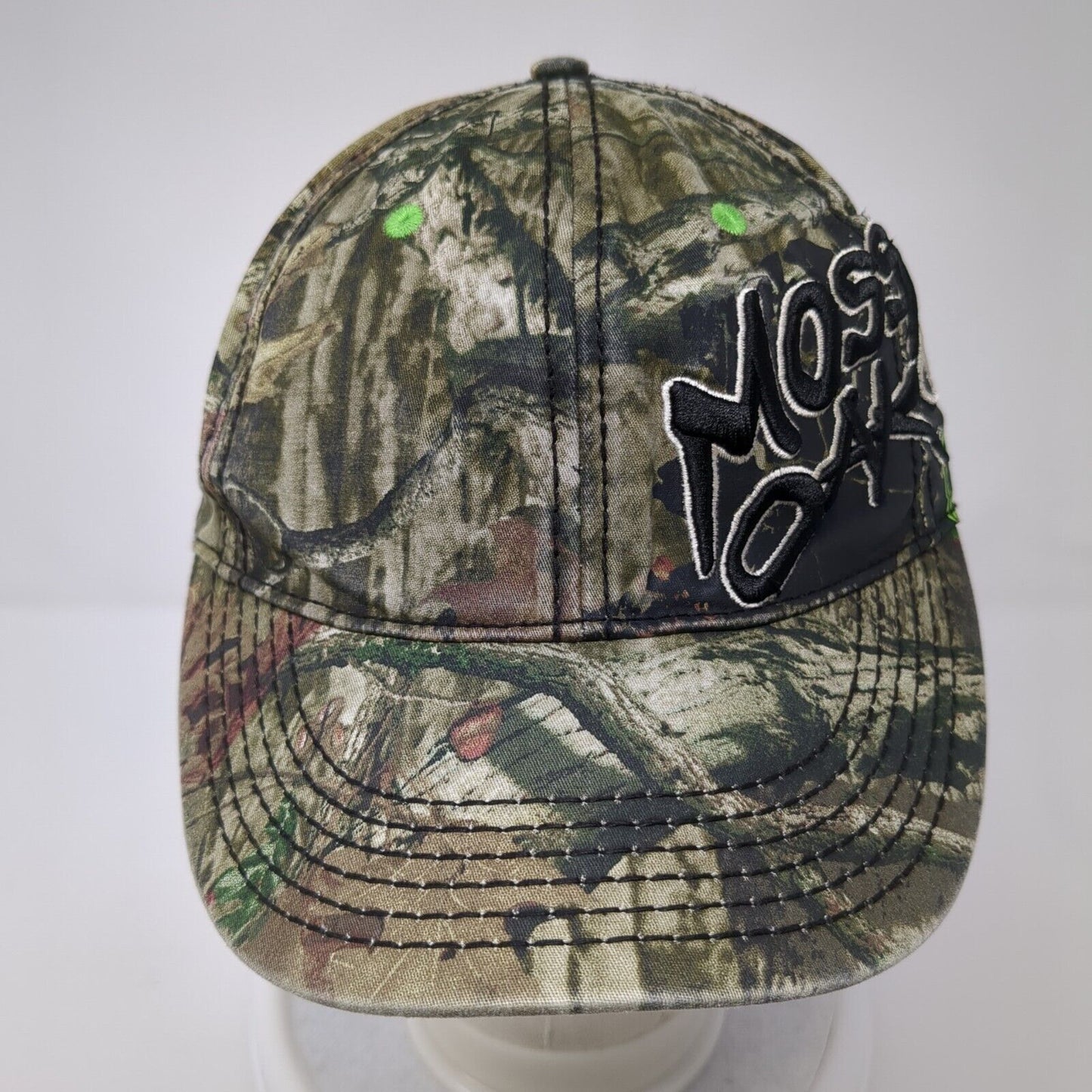 Mossy Oak Stretch Fitted Hat Camo L/XL Embroidered Hunting Outdoor
