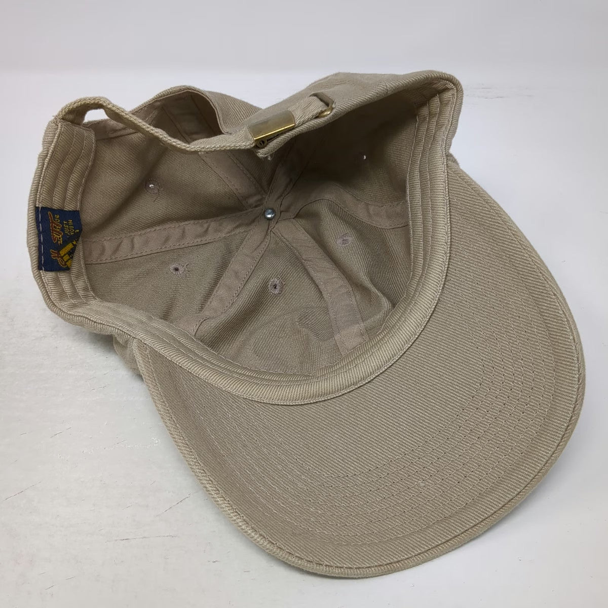 Head-A-Toe Baseball Cap Beige One Size Riptide Beach Club Myrtle Beach S.C. Hat
