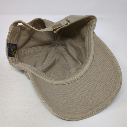 Head-A-Toe Baseball Cap Beige One Size Riptide Beach Club Myrtle Beach S.C. Hat