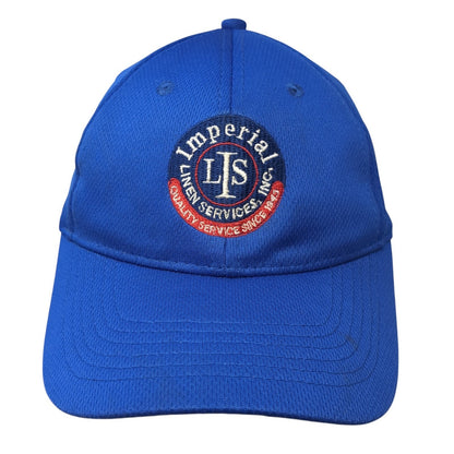 Imperial Linen Services Strapback Hat Blue One Size Adjustable Sport-Tek
