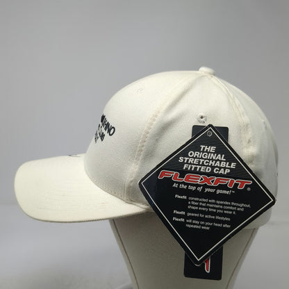 Flexfit Spearmint Rhino Gentlemen's Clubs 2006 Signed White XL Cap Hat Vintage