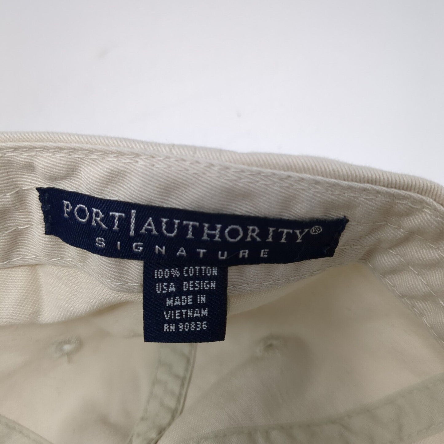 Idaho Falls Power Strapback Hat Tan OS Adjustable Embroidered Port Authority