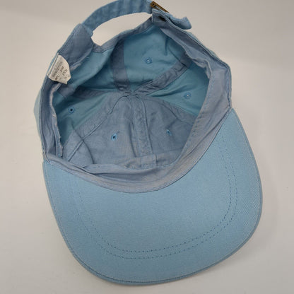 Unbranded Slideback Hat Blue 57cm Adjustable Solid 6 Panel Blank