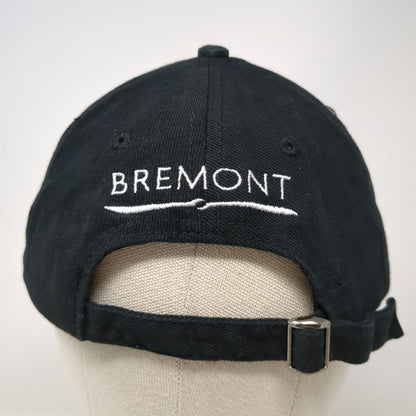 Bremont Baseball Cap Black One Size Suede Brim Embroidered Chronometers Hat