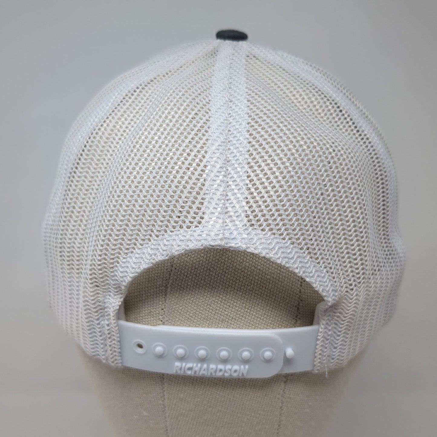 FH Fitness Snapback Trucker Hat Gray One Size Mesh Back Richardson