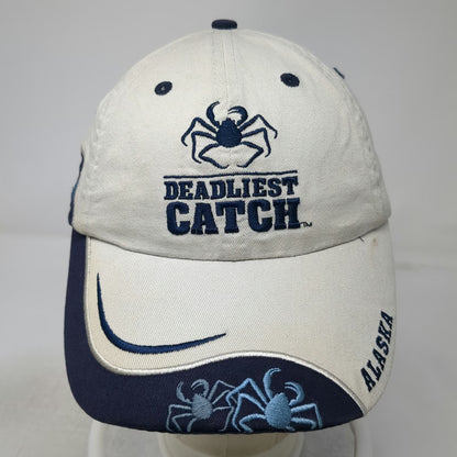 Deadliest Catch Baseball Cap Beige One Size Alaska Crab Ship Fish This Hat