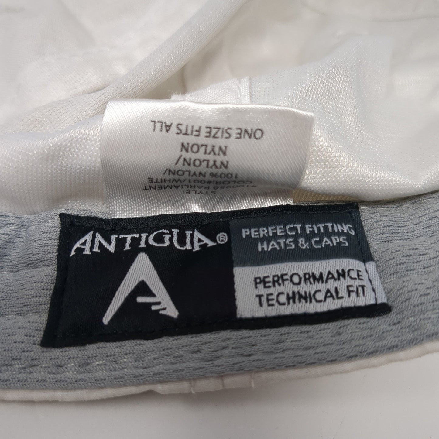 The Quarry Strapback Baseball Cap Beige One Size Adjustable Embroidered Antigua
