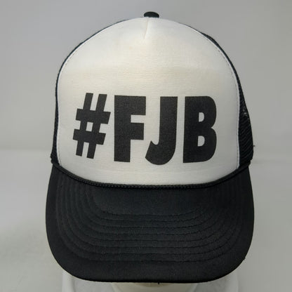 Cobra Trucker Hat Black One Size #FJB Foam Mesh Snapback Adjustable Logo Hat
