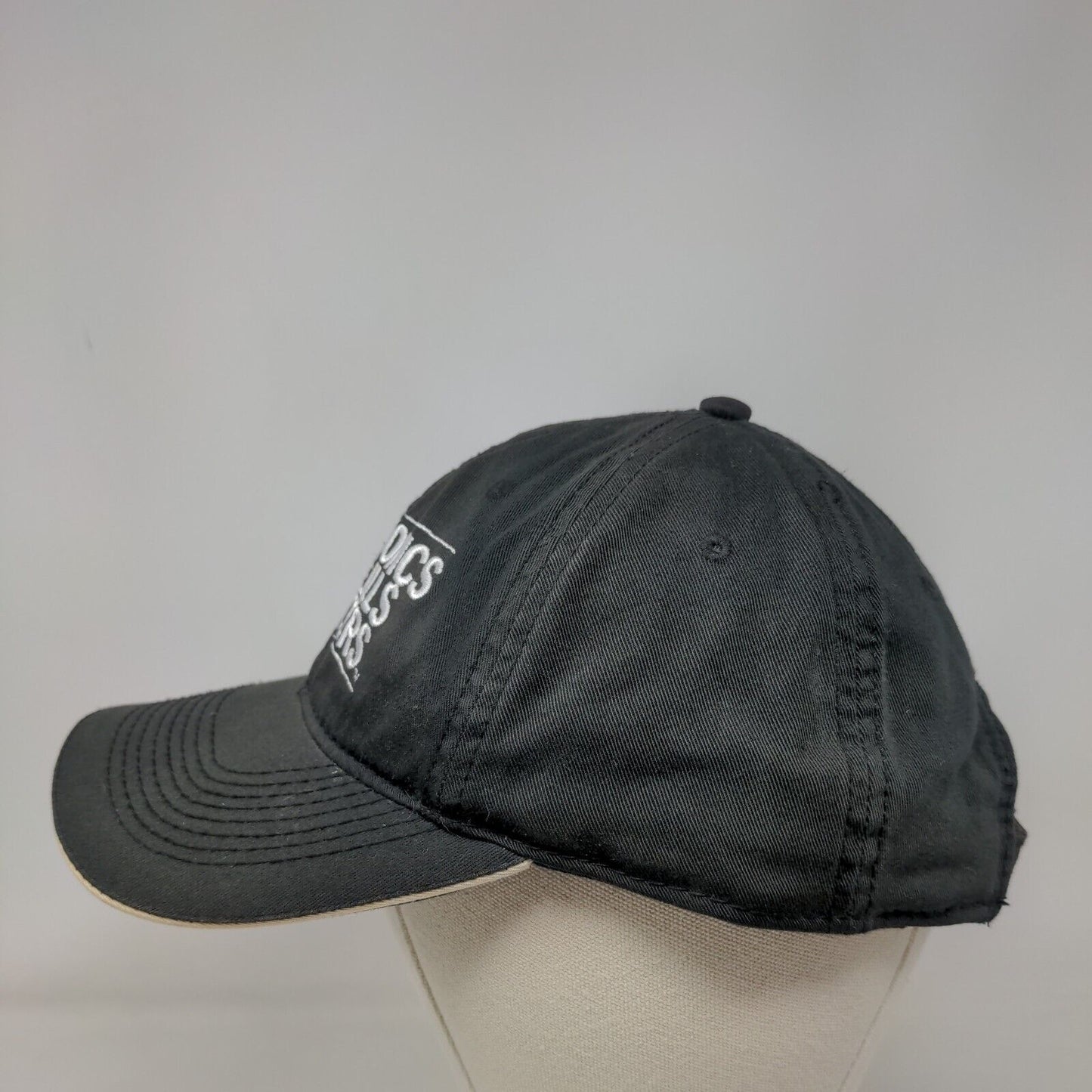 Coors Broncs Bulls Beers Slideback Hat Black OSFM Embroidered 6 Panel The Game