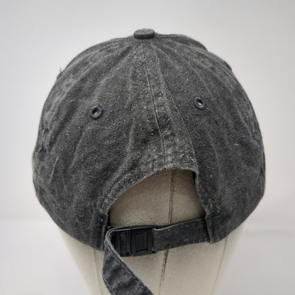 Sportcap Baseball Cap Gray OSFM Tourneau Logo Cotton Slideback Adjustable Hat