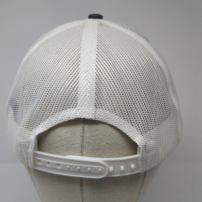 Owyhee Snapback Mesh Back Trucker Hat Gray One Size Port Authority