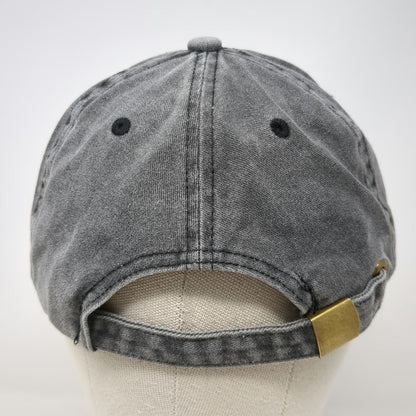 Ace Cap Inc Maui Palm Tree Gray One Size Baseball Cap Hat Embroidered Slideback