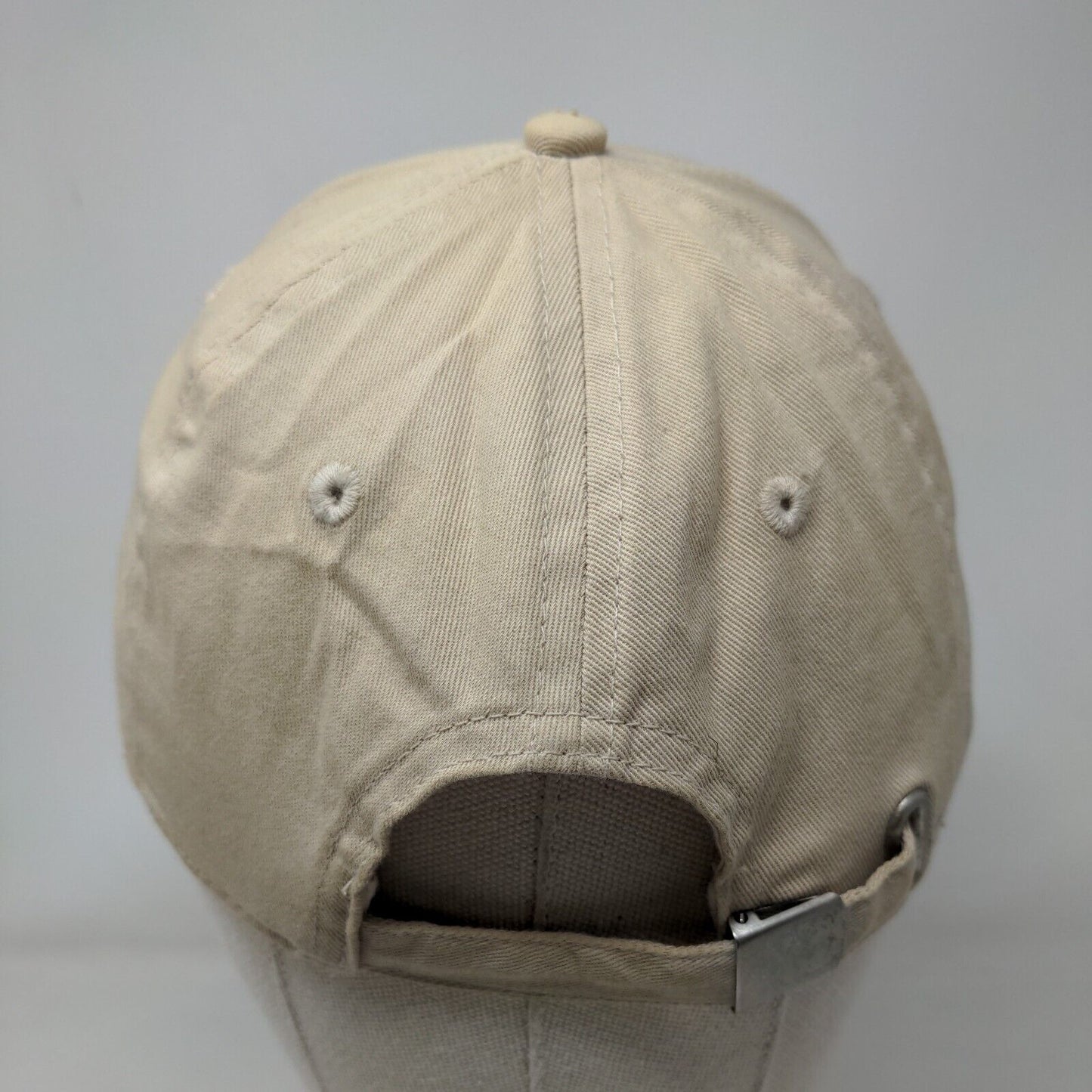 H&M Slideback Hat Tan One Size 56-62 Adjustable Outdoor 6 Panel Blank