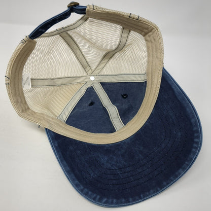 Unbranded Slideback Mesh Back Trucker Hat Blue Cove One Size Blank