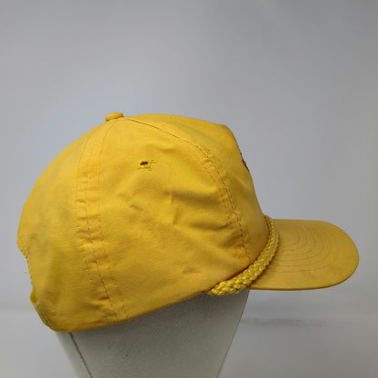 Designer Award Headwear Trucker Yellow Hat OS Rope Brim Ontario Tiger Vintage