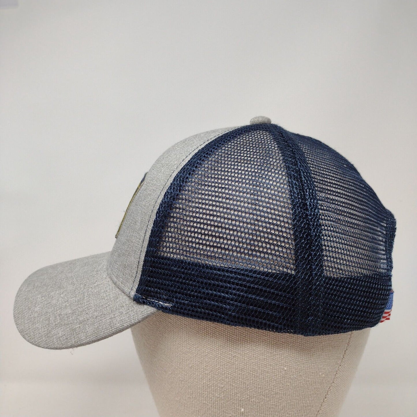 C-A-L Ranch Stores Patch Snapback Trucker Hat Multi OSFA Mesh Back