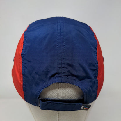 It's An Aldi Thing Strapback Hat Blue One Size Colorblock 5 Panel