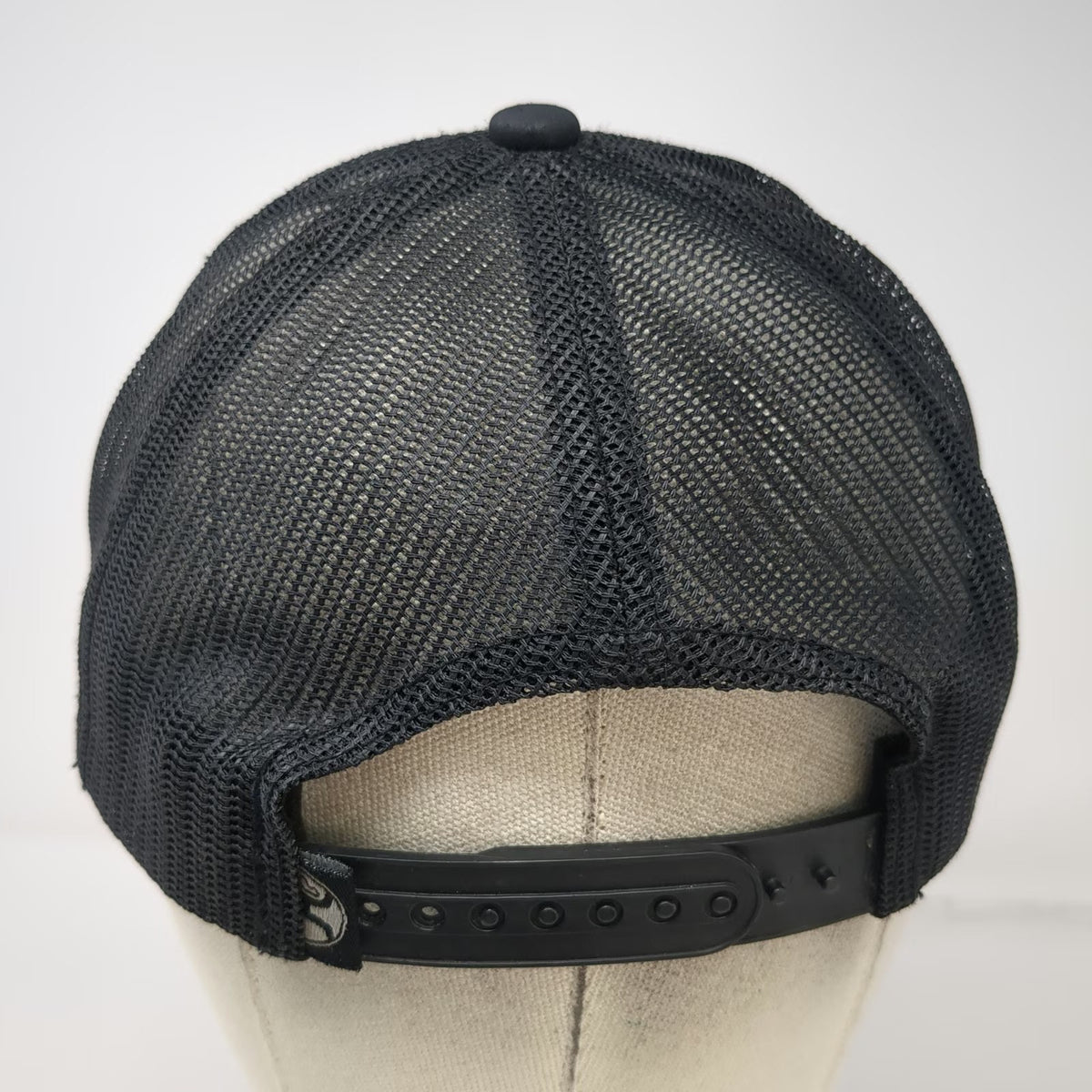 Hooey Trucker Hat Black One Size Western Original Multi Color Patch Snapback