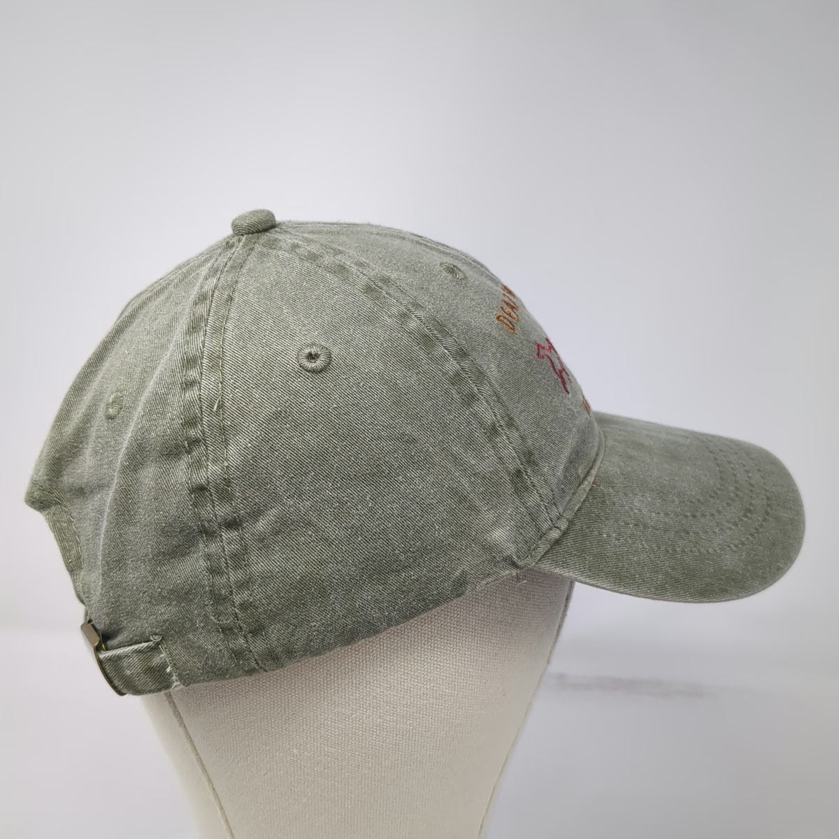 OTTO Baseball Cap Green OSFM Dead Horse Point Moab Utah Horse Embroidered Hat