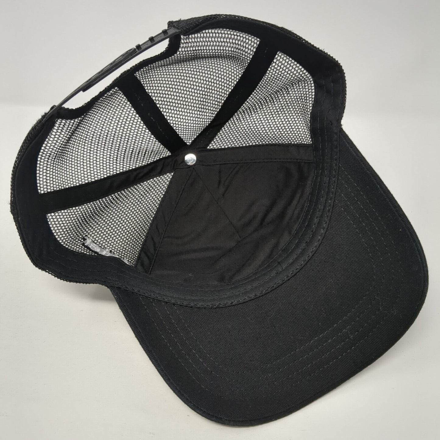 Nativelink Enter The Shipstorm Snapback Trucker Hat Black OS Adjustable Mesh