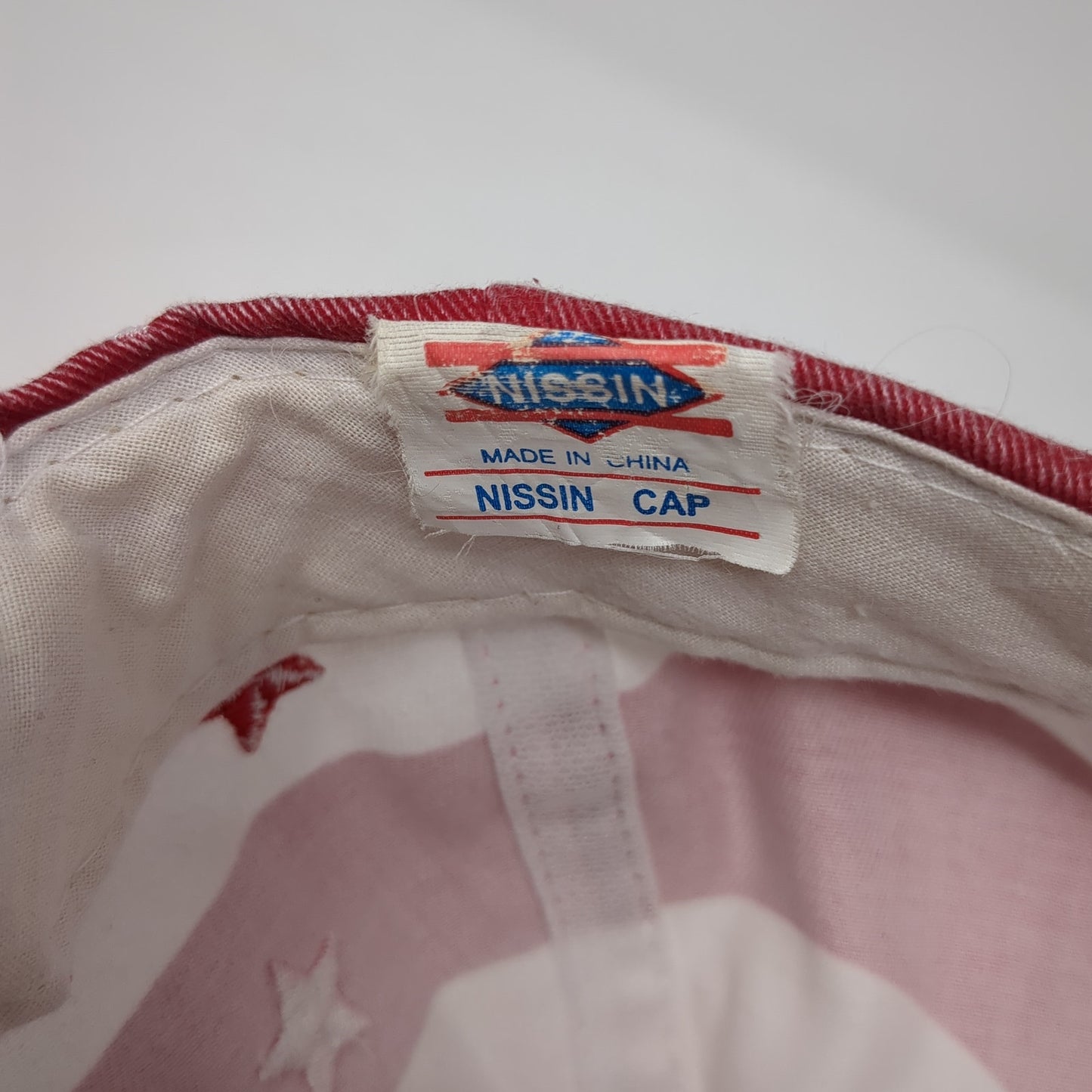 USA Flag Stras & Stripes Baseball Cap Multicolor OS Adjustable Patriotic Nissin