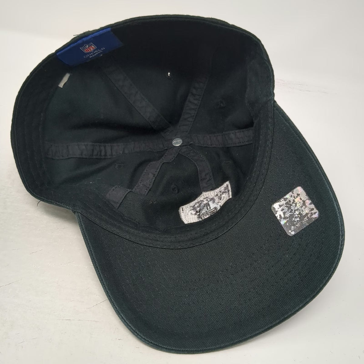 Reebok Baseball Cap Green L Oakland Raiders NFL Shield Logo Fitted Onfield Hat