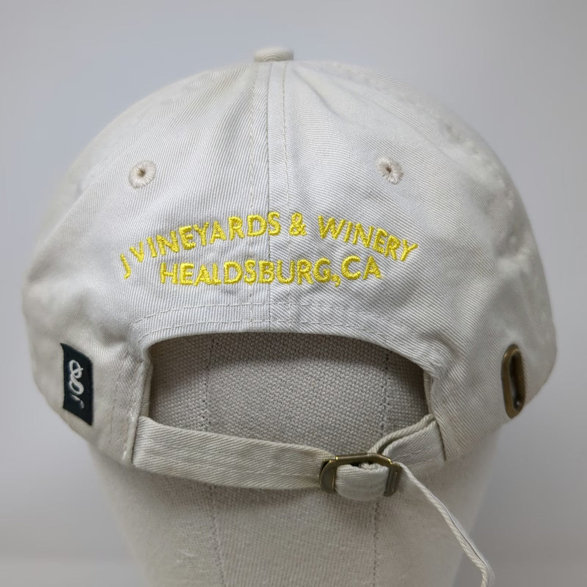 Gear For Sports Baseball Cap Beige Yellow Blue One Size J Vineyards Winery Hat