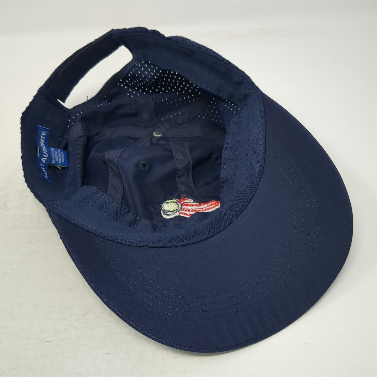 Port Authority Baseball Cap Blue One Size Philadelphia Freedoms Tennis Mesh