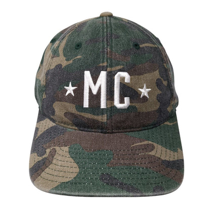 MC Strapback Hat Camo One Size Adjustable Oakley The Classics Yupoong