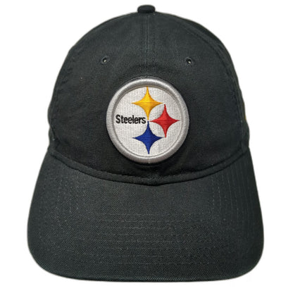 Pittsburgh Steelers NFL New Era Cap Black One Size 9TWENTY Slideback Curved Brim