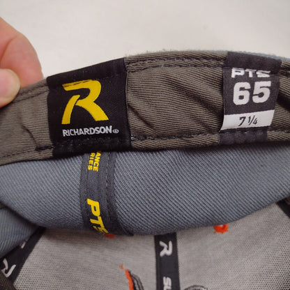 Letter M Fitted Hat Multi 7 1/4 Embroidered Colorblock Richardson Surge