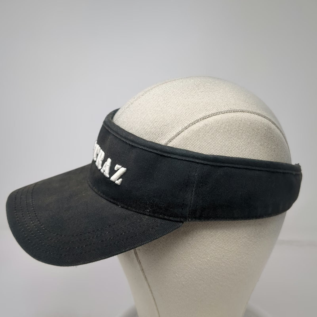 Captain Travel Visor Black One Size Alcatraz The Rock San Francisco Prison Hat