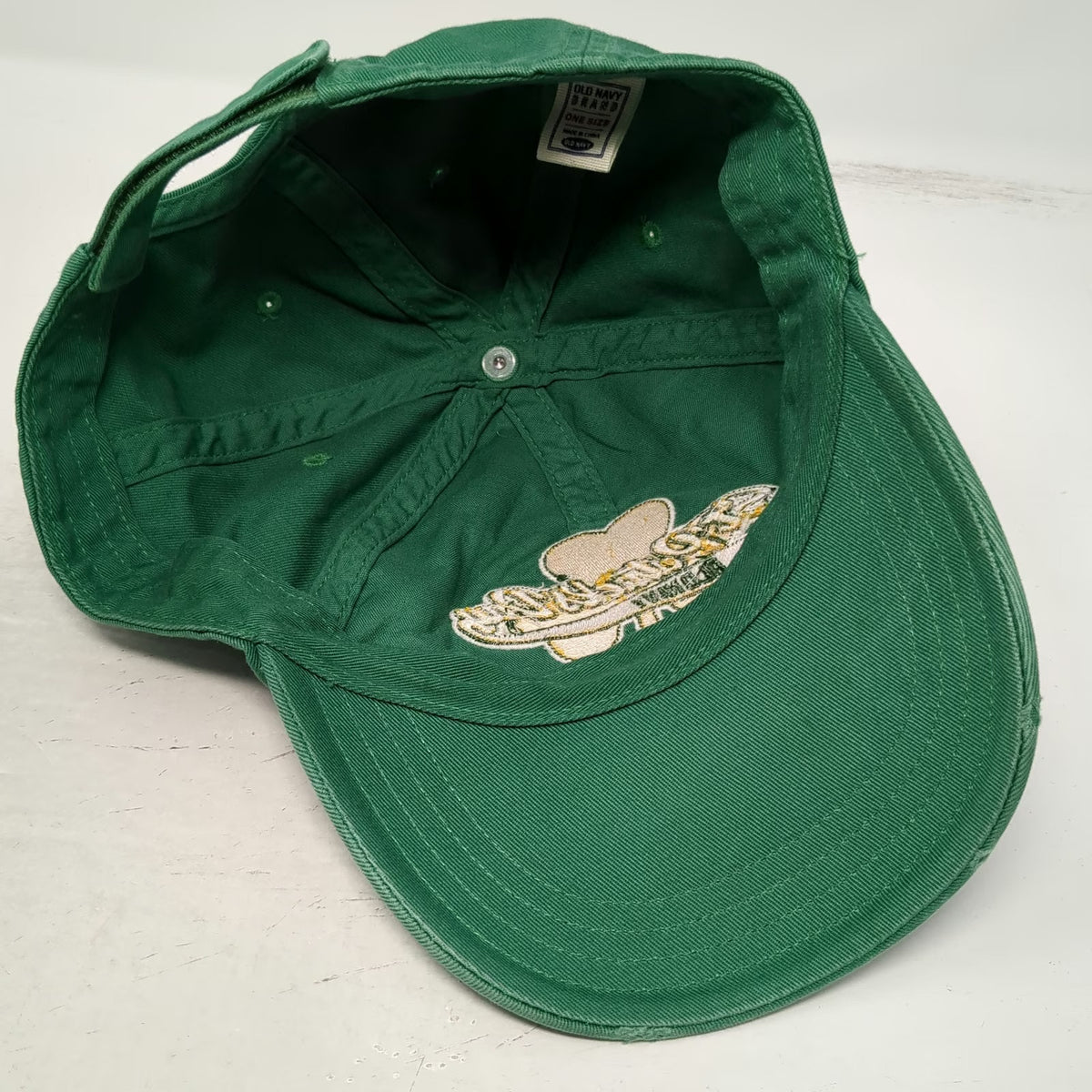 Old Navy Baseball Cap Green One Size St Patricks Day Shamrock Clover Irish Hat