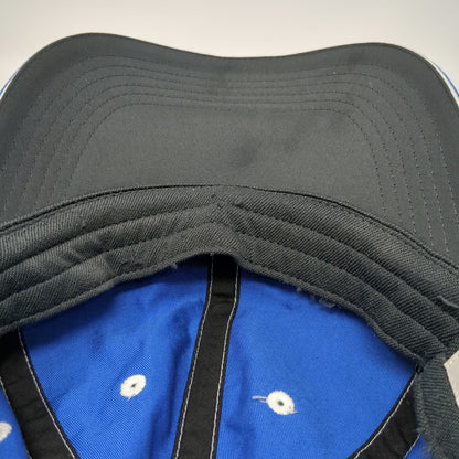 Nike Baseball Cap Blue One Size Embroidered Swoosh Contrast Stitch Golf Hat