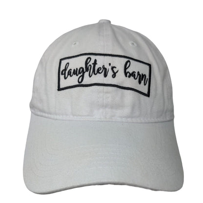 Daughter's Barn Every Bride's A Daughter Slideback Hat White OS Port & Company