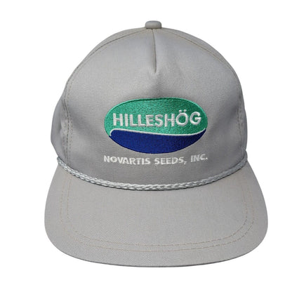 Hilleshog Novartis Seed Inc. Slideback Rope Hat Gray OSFA K-Products