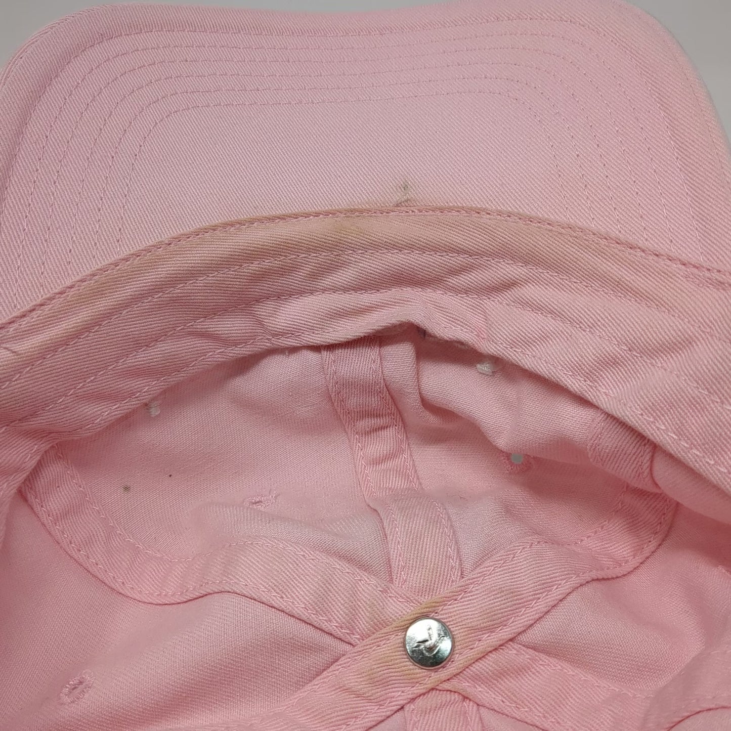 Richardson Baseball Cap Pink S J Morgan Salon Easton PA Hat Slideback Cotton