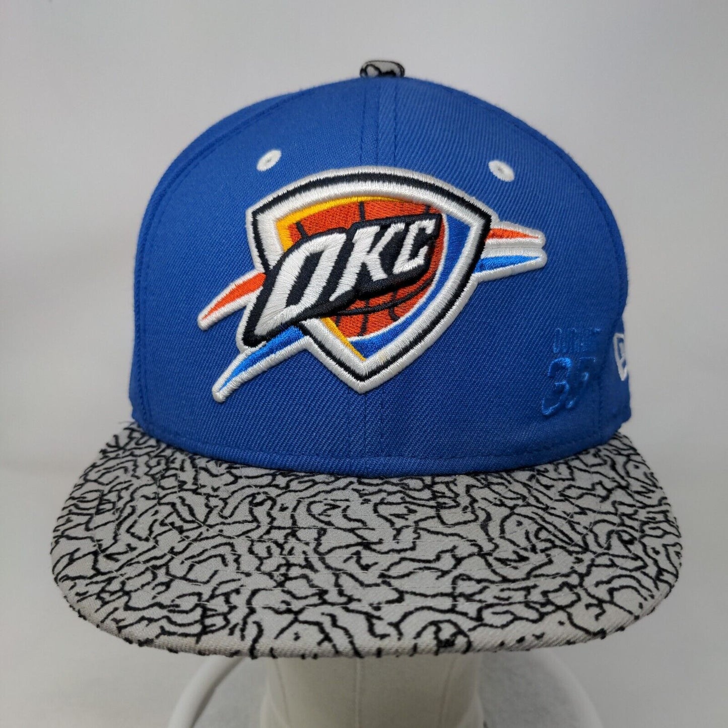 OKC Thunder Snapback Hat NBA New Era OSFM Embroidered Logo Adjustable