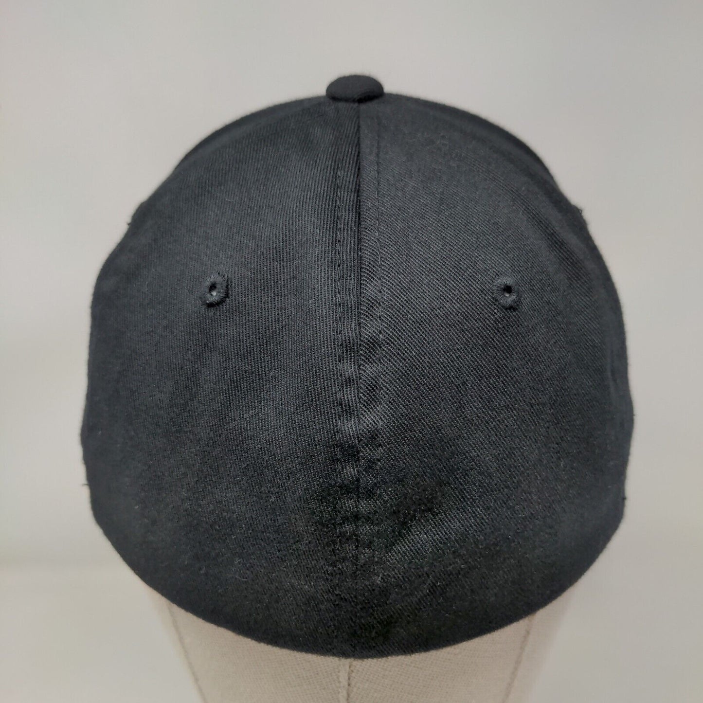 Flexfit Fitted SiK Hat Black Size S-M Embroidered Logo Polycotton