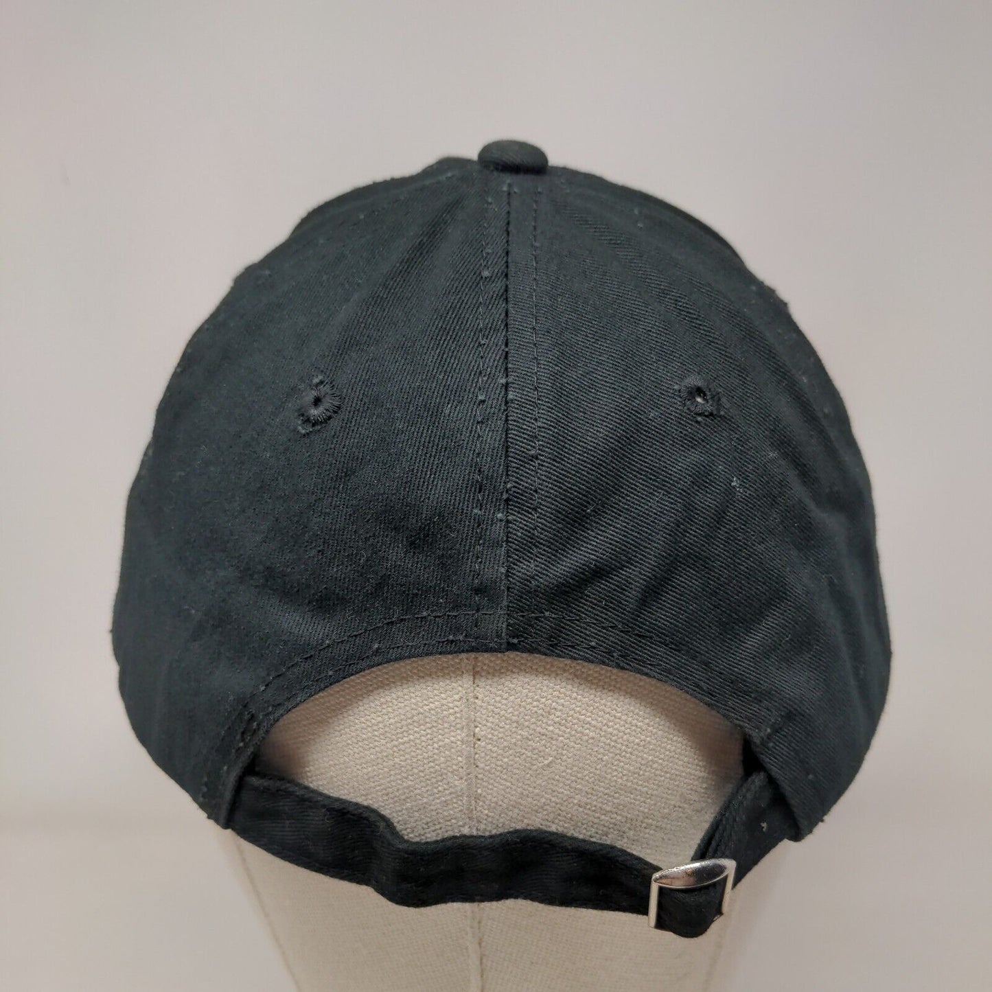 Gopuff Spell Out Slideback Hat Black One Size Embroidered 6 Panel